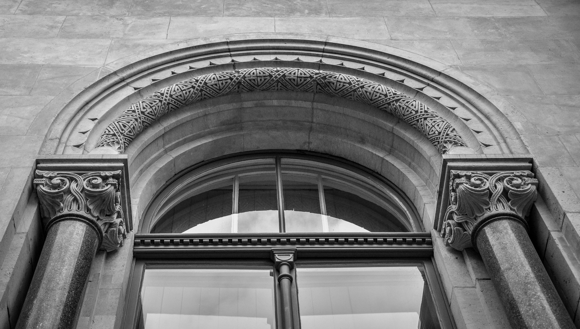 Dettaglio architettonico di un palazzo italiano